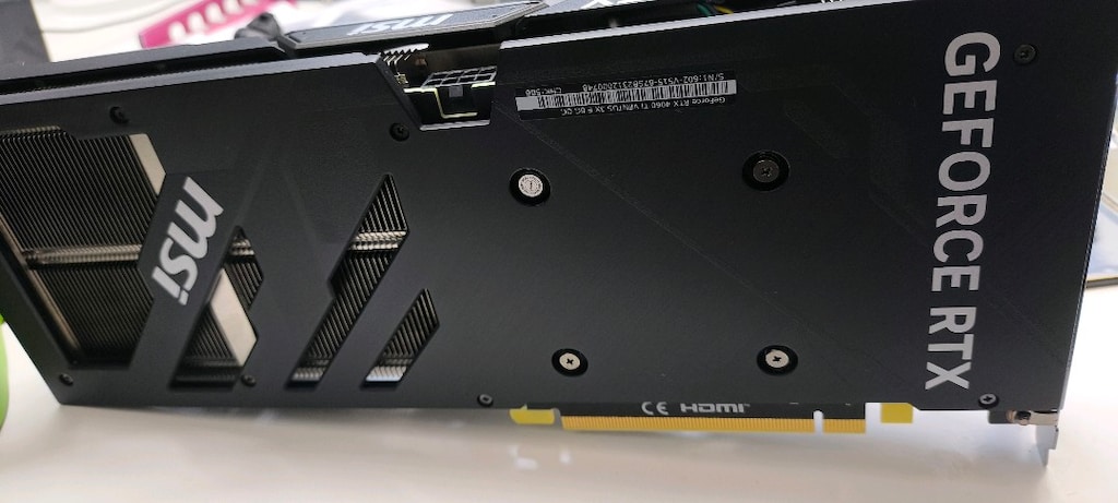 msi ventus 3x RTX 4060ti oc edition 8gb gddr6 ekran kartı - 7