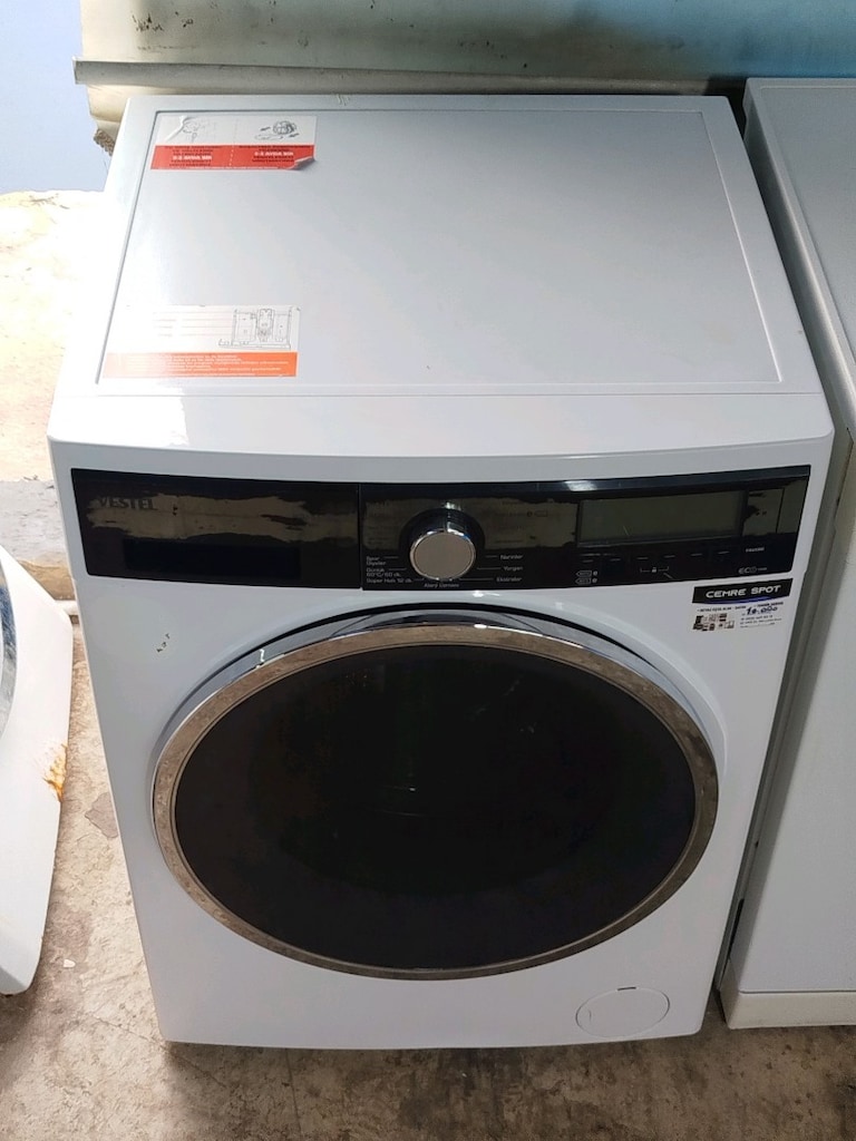 VESTEL 10 KG ÇAMAŞIR MAKİNESİ İZMİR İÇİ 3 AY GARANTİMİZ VARDIR - 10