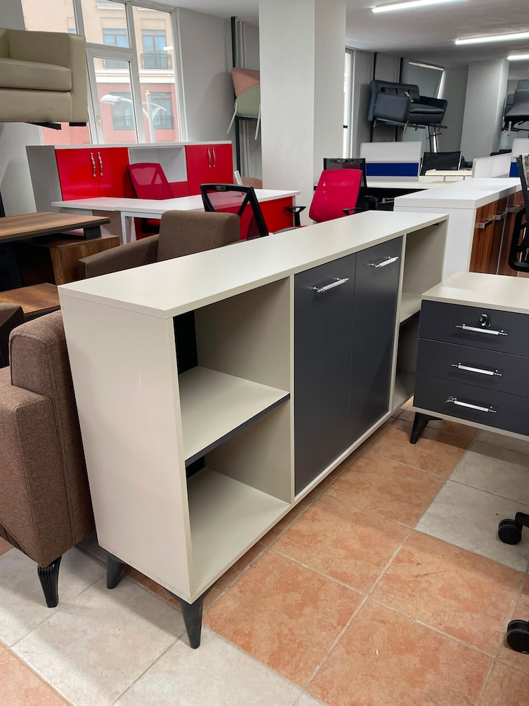 KLAS OFİS ÜSKÜDAR 160x75 cm MÜDÜR MASA TAKIMI SIFIR - 4