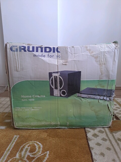 Grundig Home Cinema GHC 1000 model ev sinema sistemine