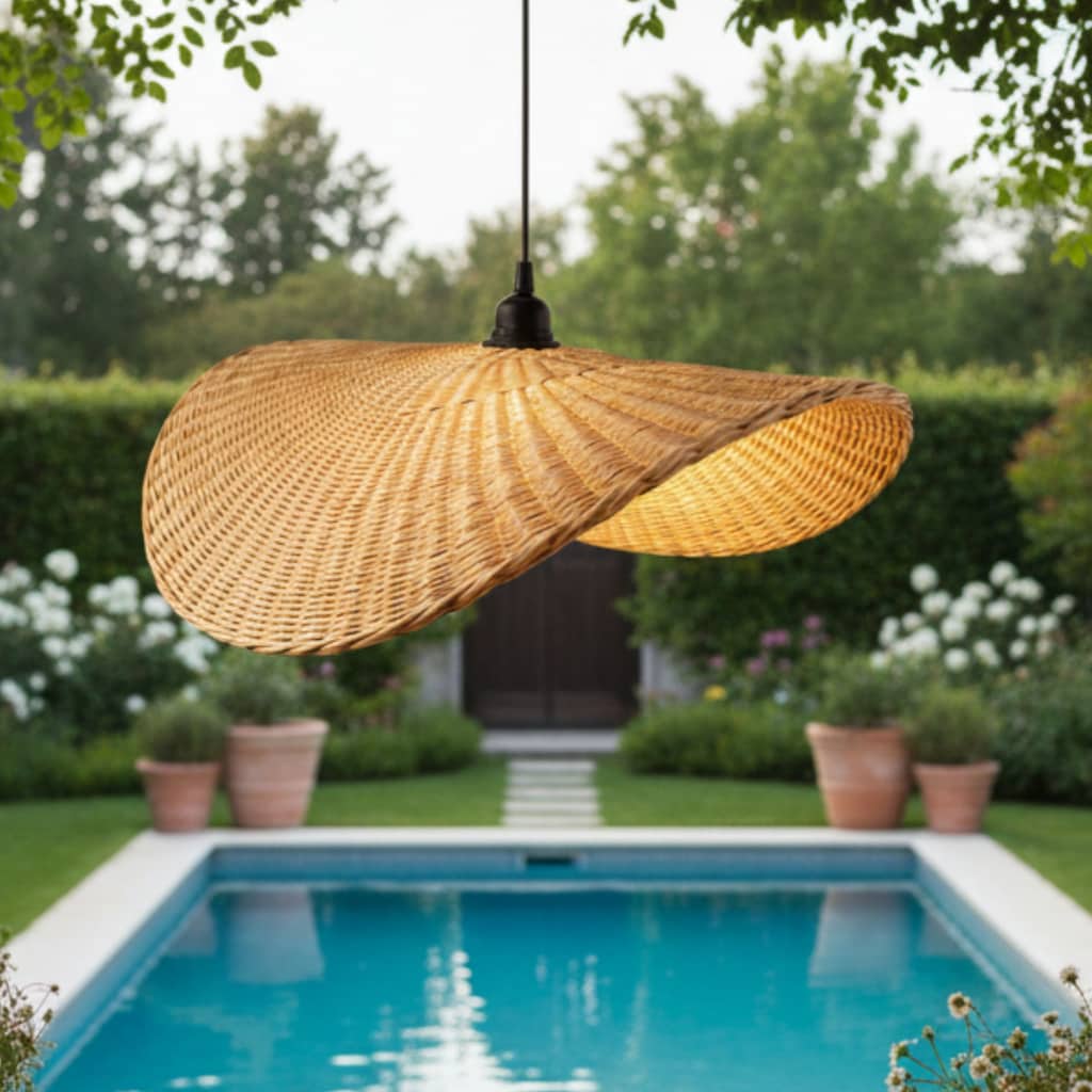 NORDIC Rattan Avize 50-55-60-65 cm – Sıfır - 4