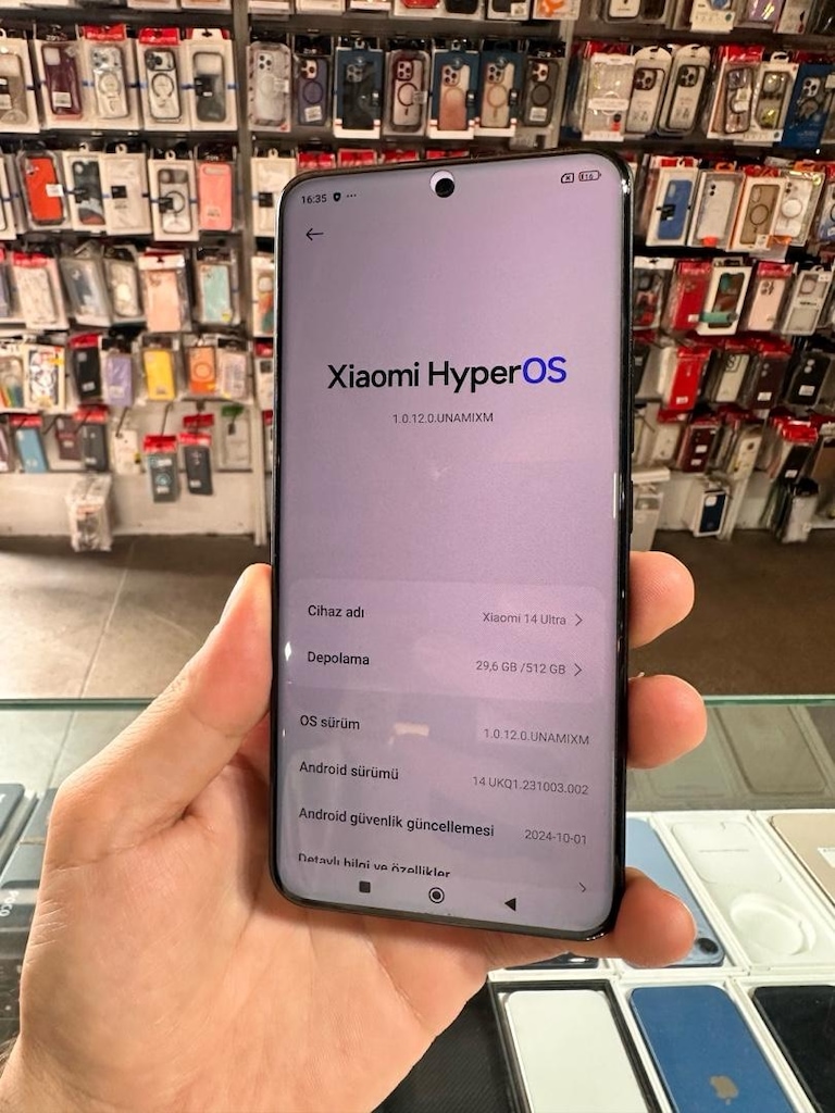 *XIAOMI Mİ 14 ULTRA 16/512 GB HAZIR KAYITLI TEMİZ SORUNSUZ TAMİRSİZ* - 2
