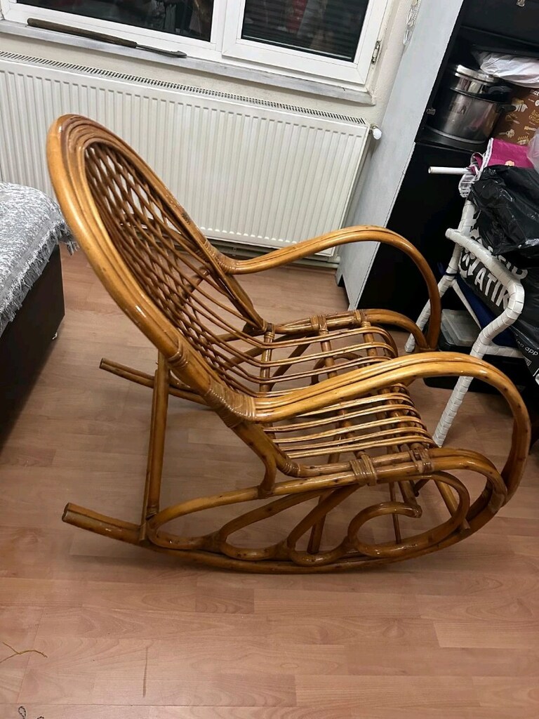 Bambu sallanır sandalye - 2