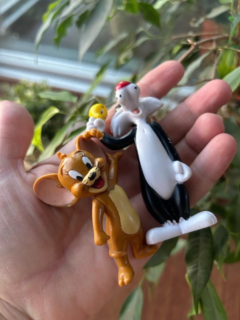 Fare Tom ve Sylvester figür Oyuncak - 6