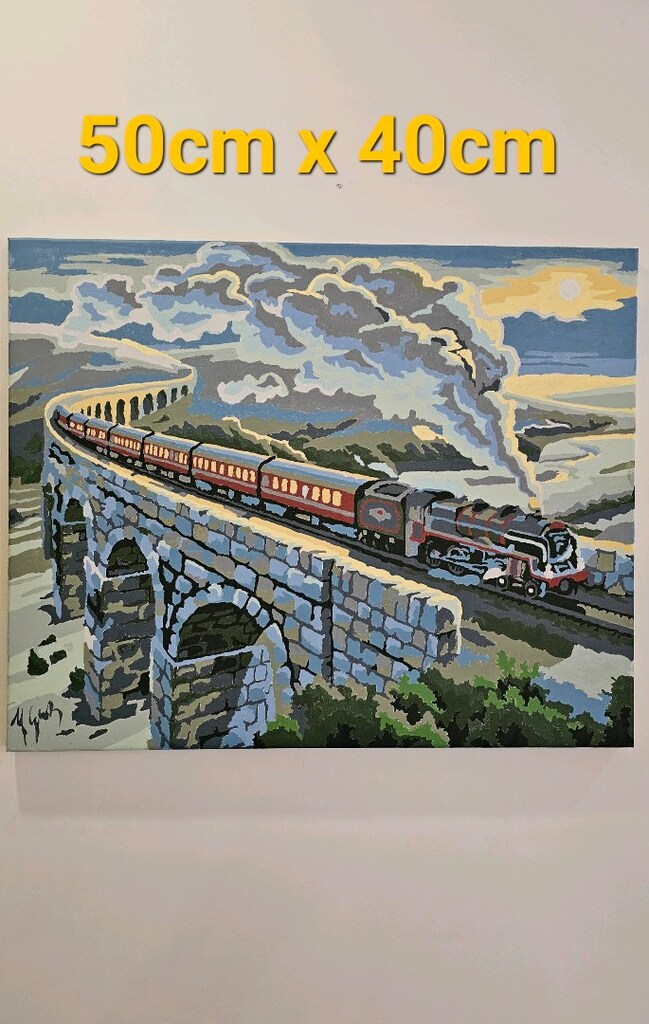 Vagonlu Tren Tablo - 4