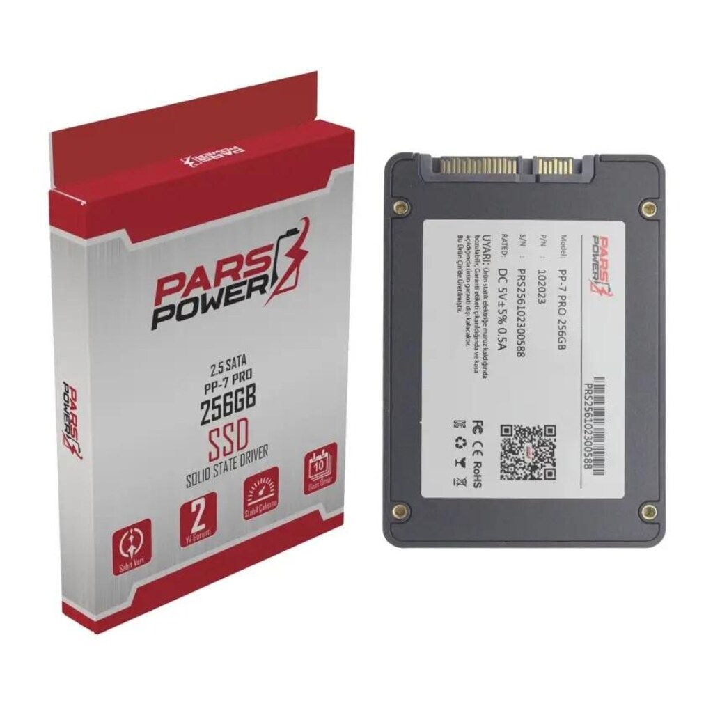 256 GB SSD SATA Pars Power Sıfır Ürün 240 GB SSD Ma - 2