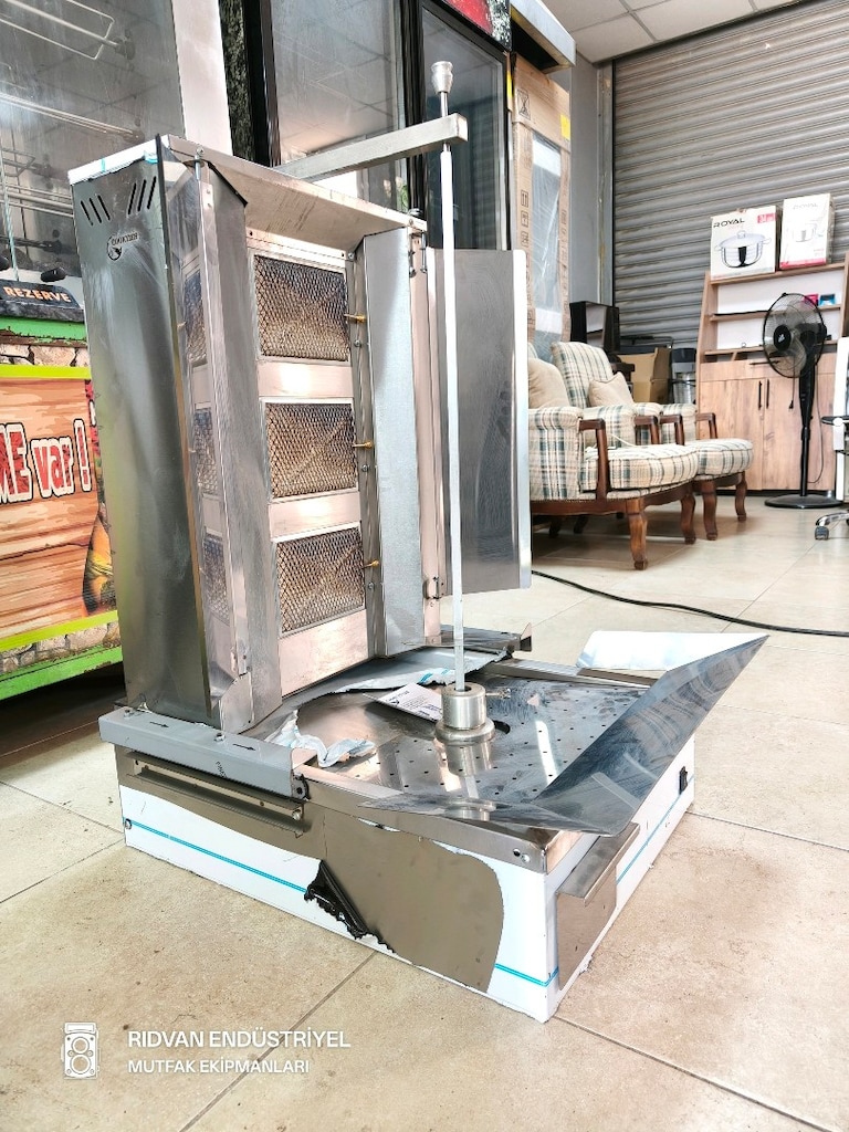 alttan motorlu döner ocağı tüplü döner ocağı motorlu döner makinası - 17
