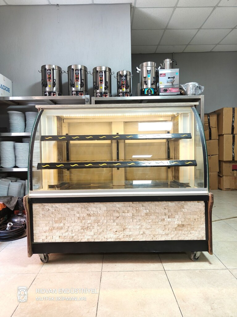 Meze dolabı kebap dolabı çikolata pasta teşhir vitrin soğutucu dolap - 20