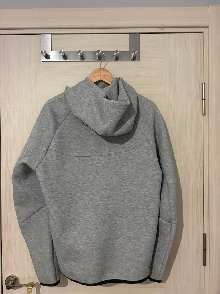 nike tech hırka gri — görsel 2/4