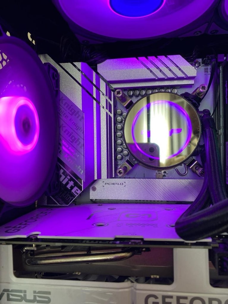 Oyun Bilgisayarı i5-12400F Asus 4060 beyaz donanımlar - 7