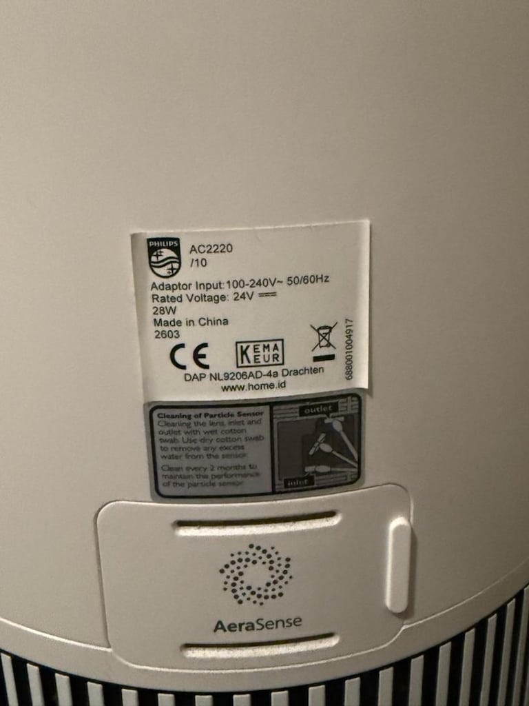 Philips AC2220/10 PureProtect Quiet 2200 Yapay Zeka Hava Temizleyici - 5