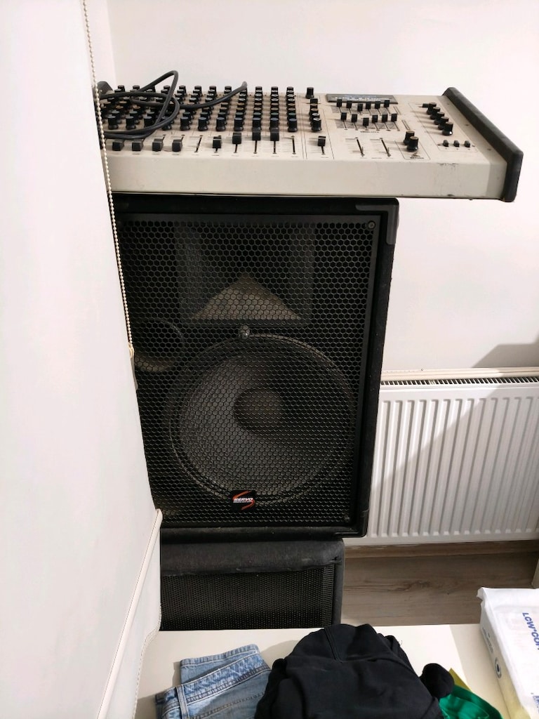 saund 2x250 çift ekolayzer çok güçlü amfi ve,iki adet hoparlör - 6