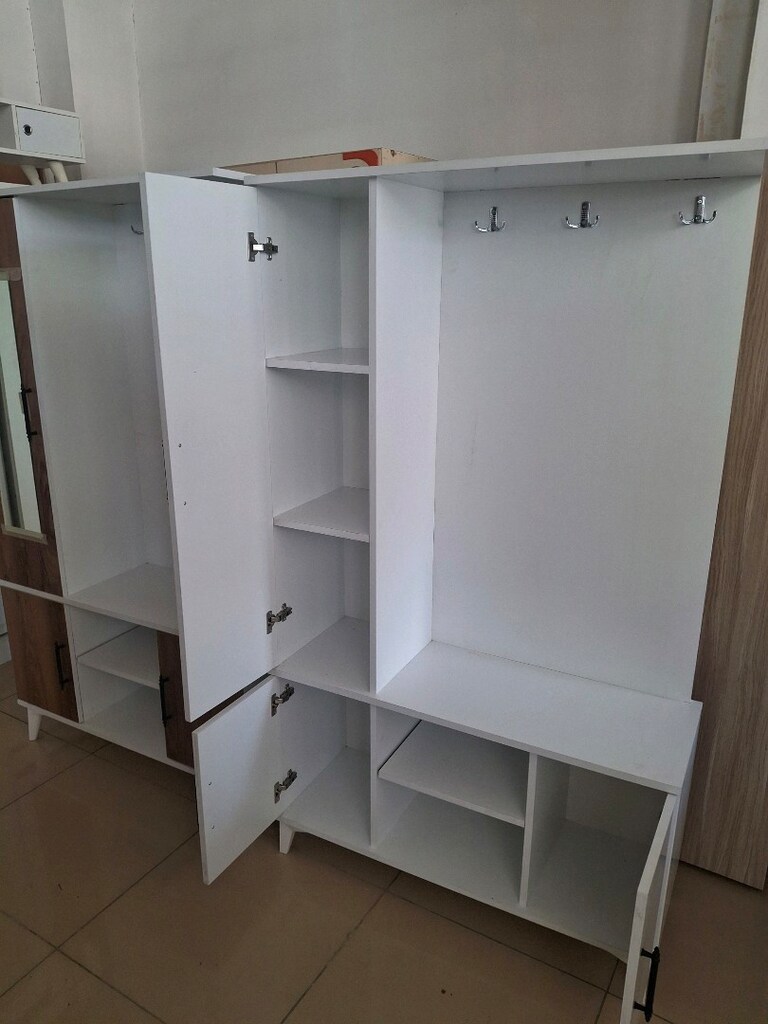 vestiyer sıfır ürün mdf genişlik 105 sınırlı stok - 2