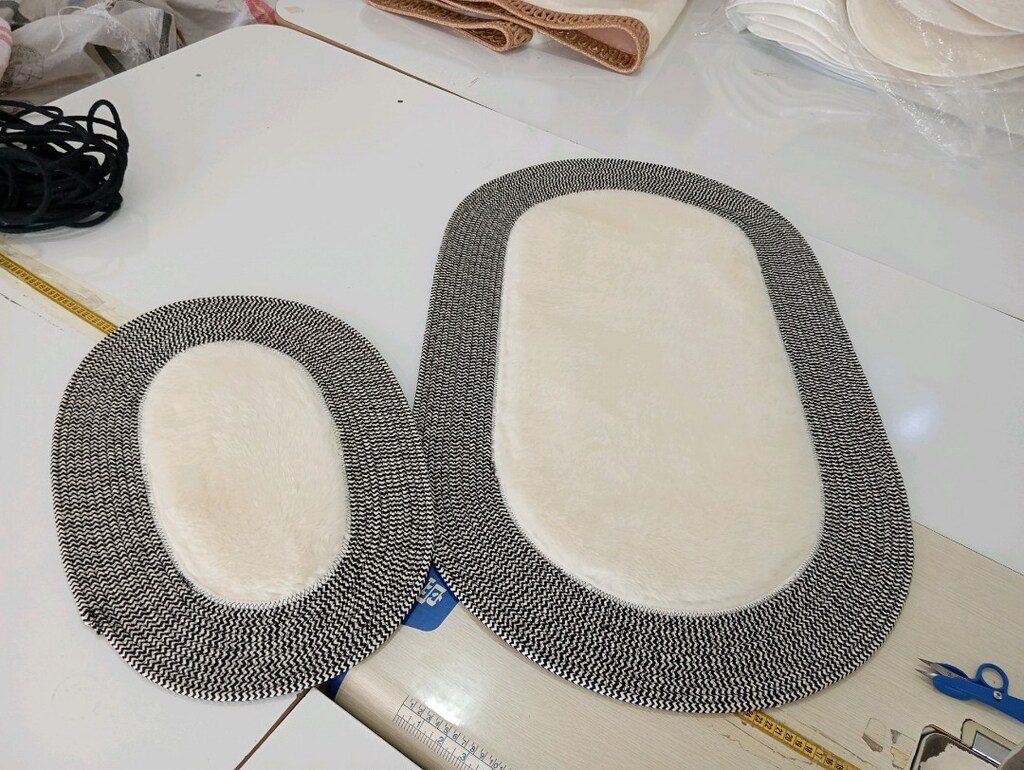 jüt banyo paspası peluş - 3