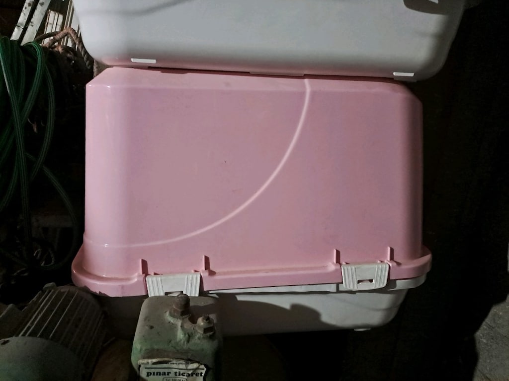 Joypet Jumbo/Büyük Boy Kapalı Kedi Tuvaleti - Pembe - 2
