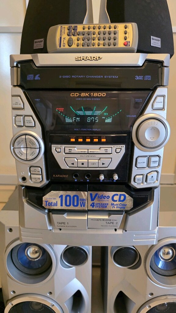 Sharp müzik seti, Açıklamayı okuyun!! - 3