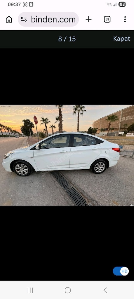 2012 Hundai AccentBlu 1.6 CRDI - 4