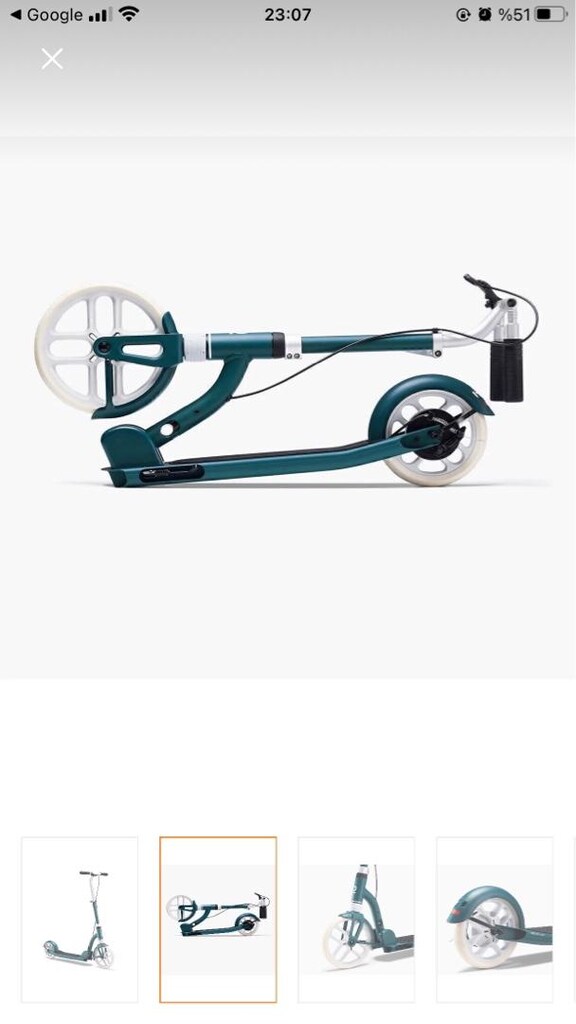 Öğrenci Kullanılmış 2. El, Oxelo | R 500 Scooter - 2