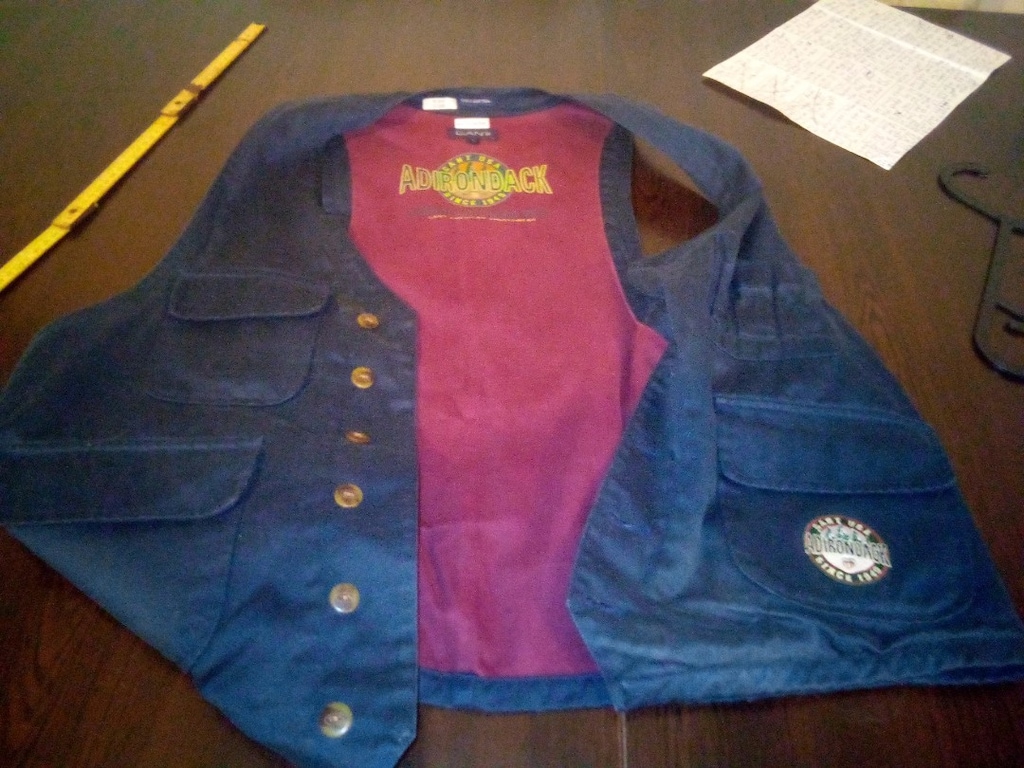 Gant kanvas vintage yelek Adirondac modeli L en 55 — görsel 13/15
