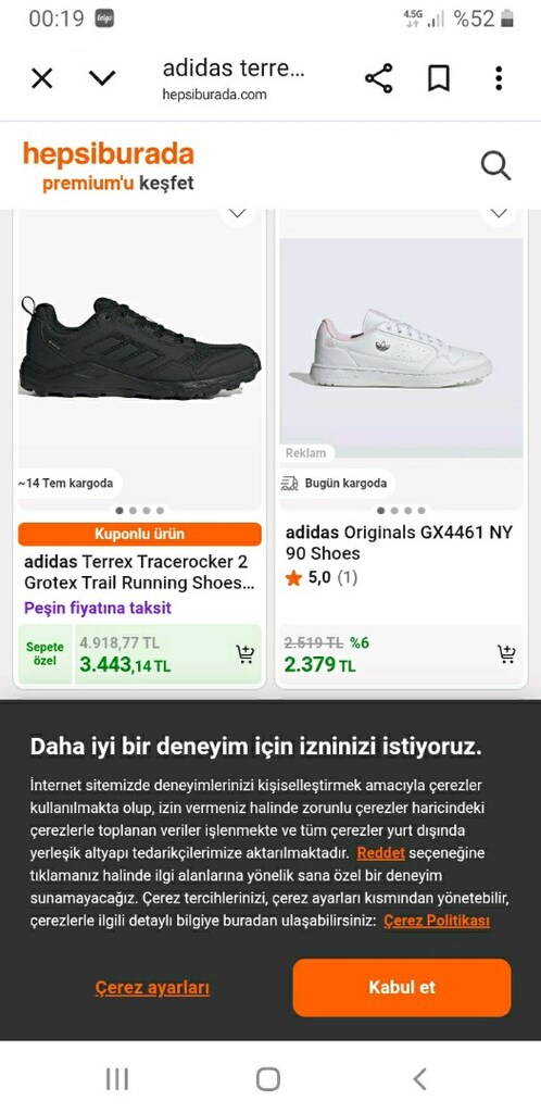 Adidas Terrex Viza Kart çekilir - 7