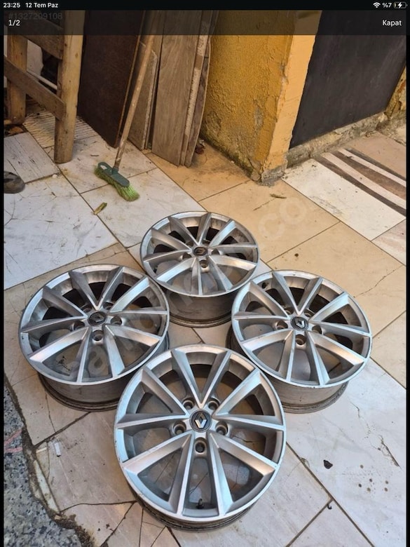 Megane 4 orijinal jant - 2