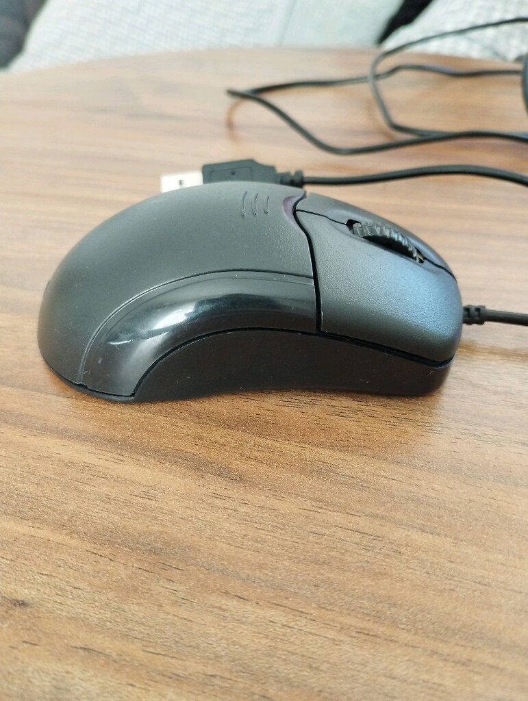 Siyah Kablolu Mouse - 5