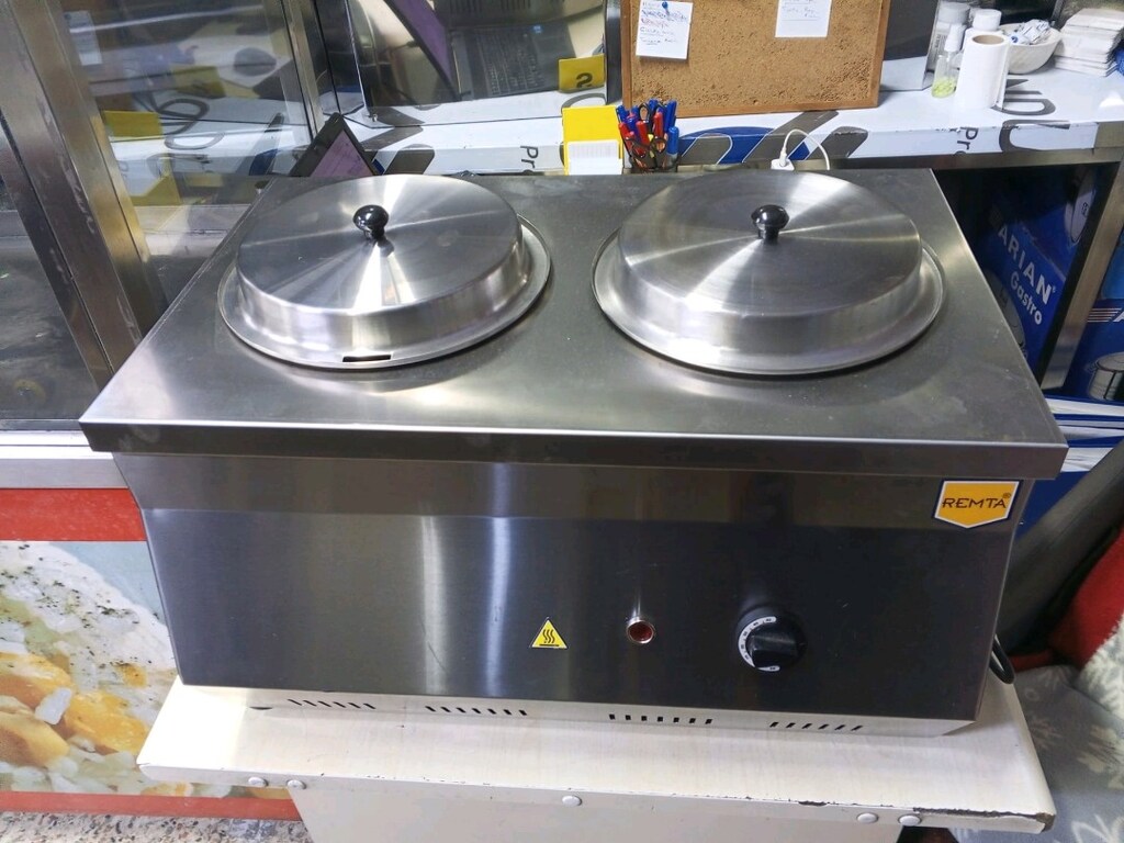 Remta İkili Profesyonel Çorba Isıtıcı | Çorba Botu 9+9 litre sıfır ürü - 3