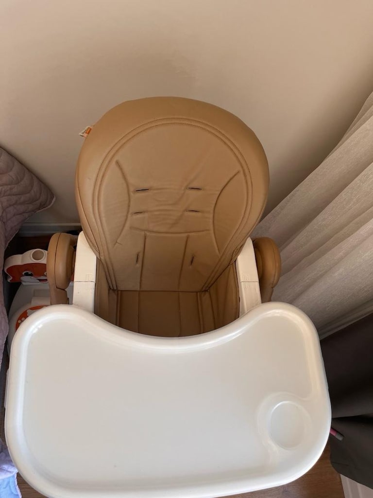 Baby Plus Gourmet Fonksiyonel Mama Sandalyesi Bej – Temiz Kullanılmış