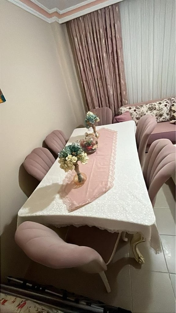 6 kişilik yemek masası