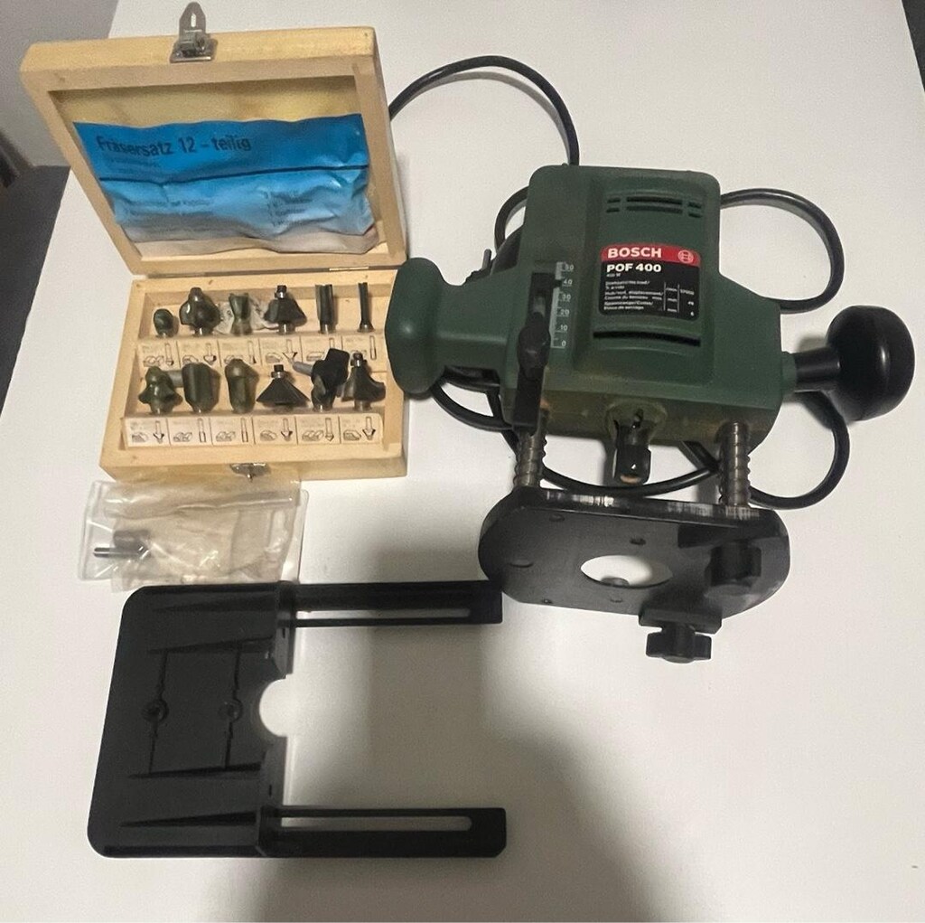 Bosch Elektrikli freze komple set - 4