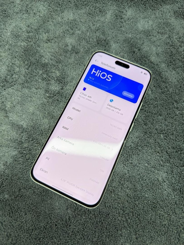 Tecno spark slim 5g 256gb 16gb - 2