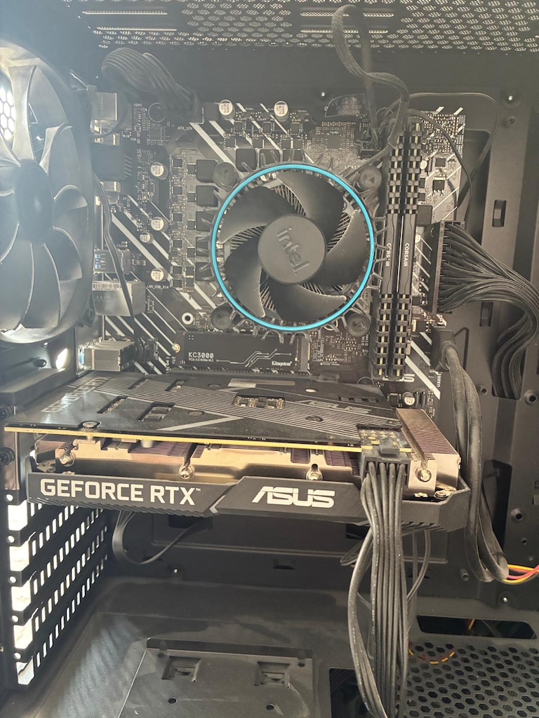 Intel i5-12400F + ASUS RTX 3060 12GB + 16GB RAM + 1TB SSD Oyuncu PC - 2