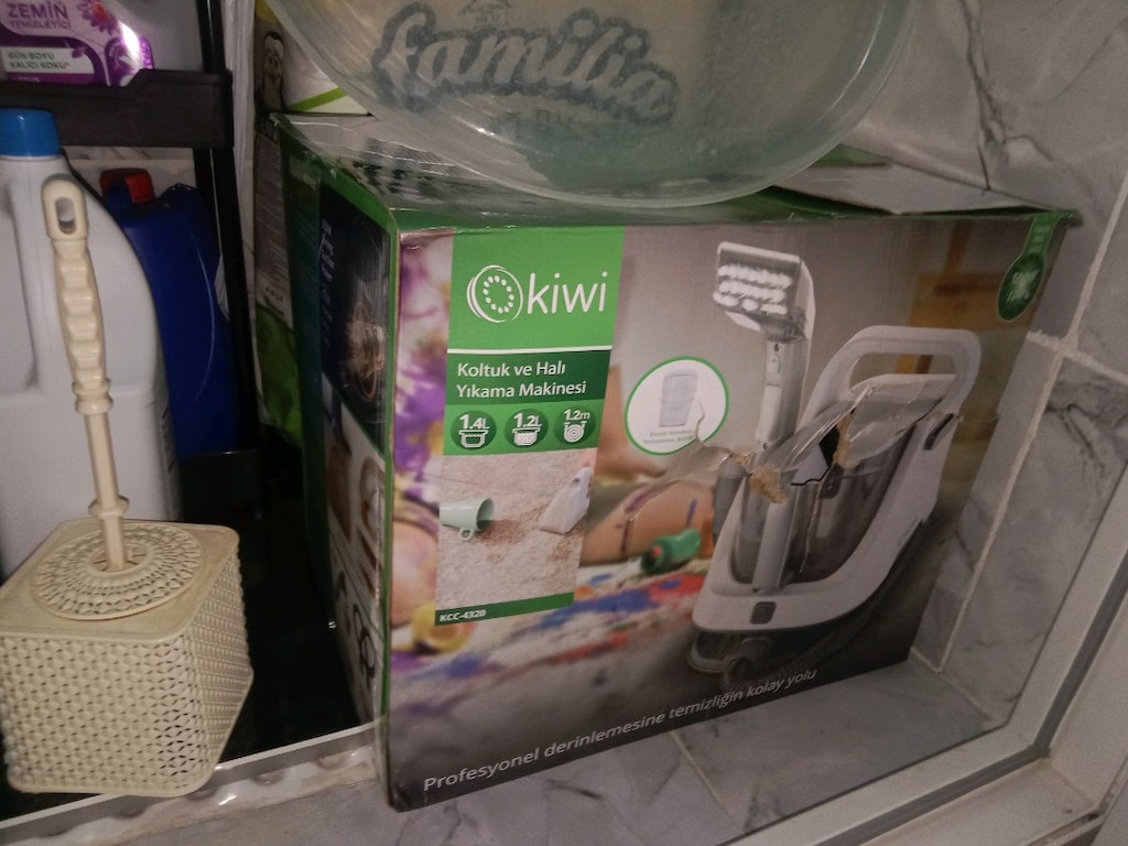 kiwi kcc4320 koltuk ve halı yıkama makinesi