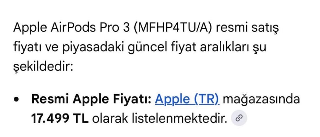 Apple AirPods Pro 3 Kulaklık - 6