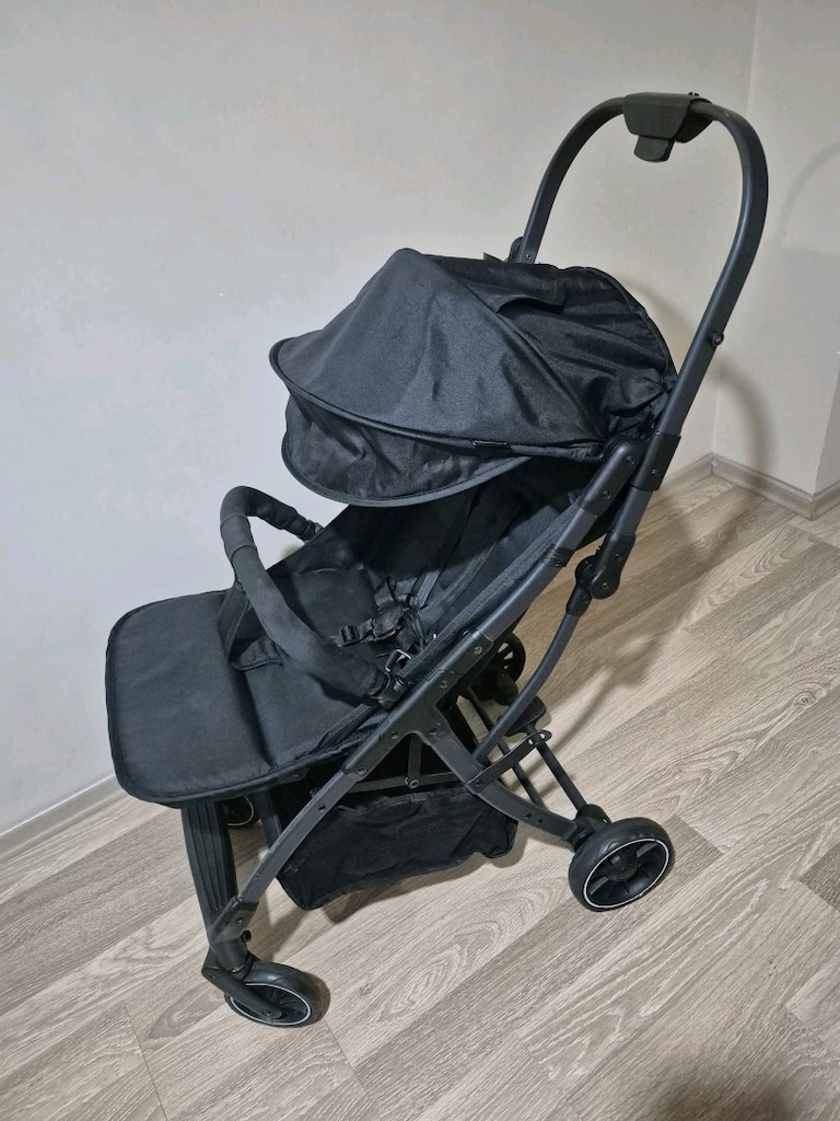3de1 fiyata Bagi Compact Autofold Bebek Arabası - Siyah - 4