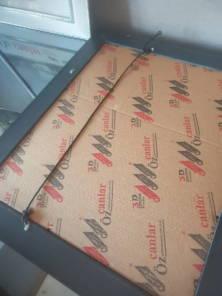 RESİM ÇERÇEVESİ SIFIR GİBİ 50x60 BEYAZ - 8