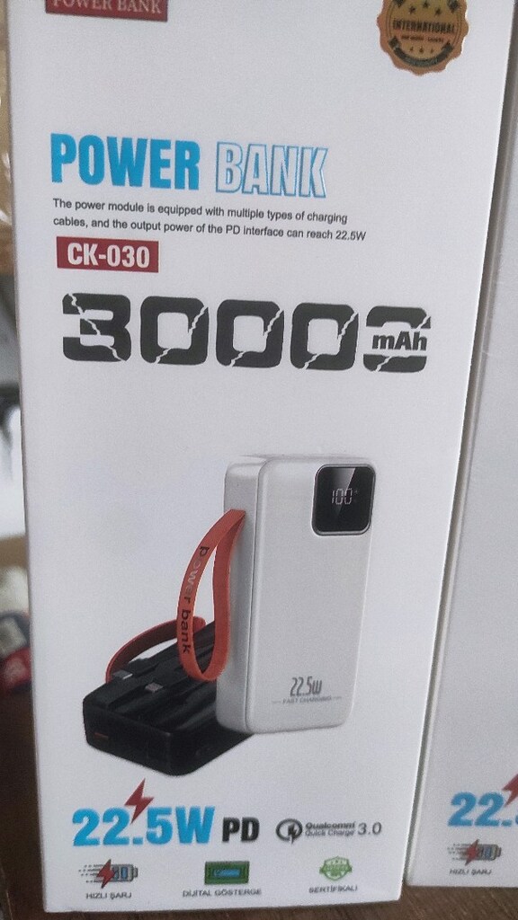 Profesyonel,orijinal powerbank lar.(HIZLI ŞARJ EDER) - 3