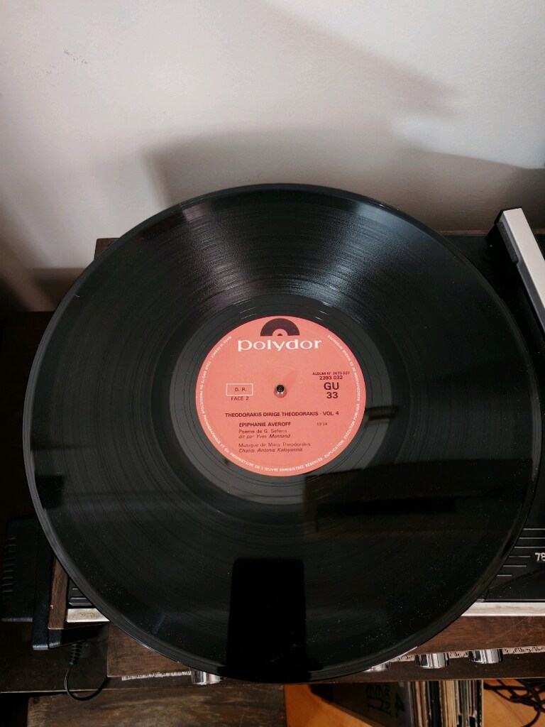Theodorakis Le Soleil Et Le Temps Lp - 7