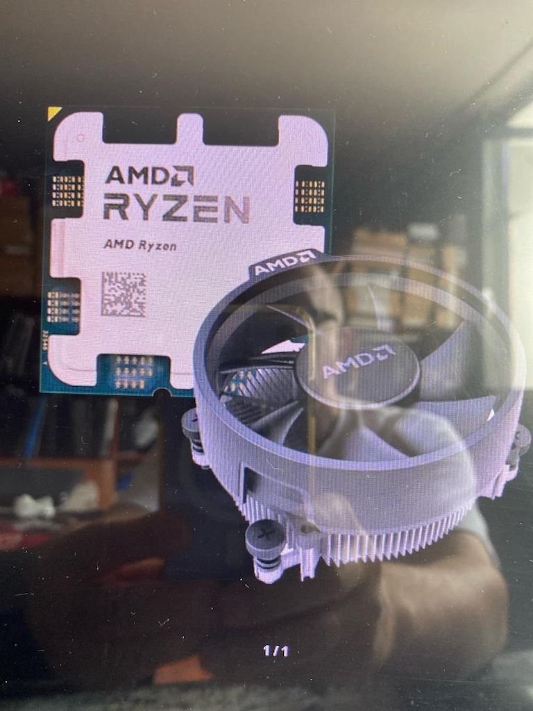 AMD Cooler SR1 AM4/AM5 CPU Soğutucu ( Stock FAN ) - 11
