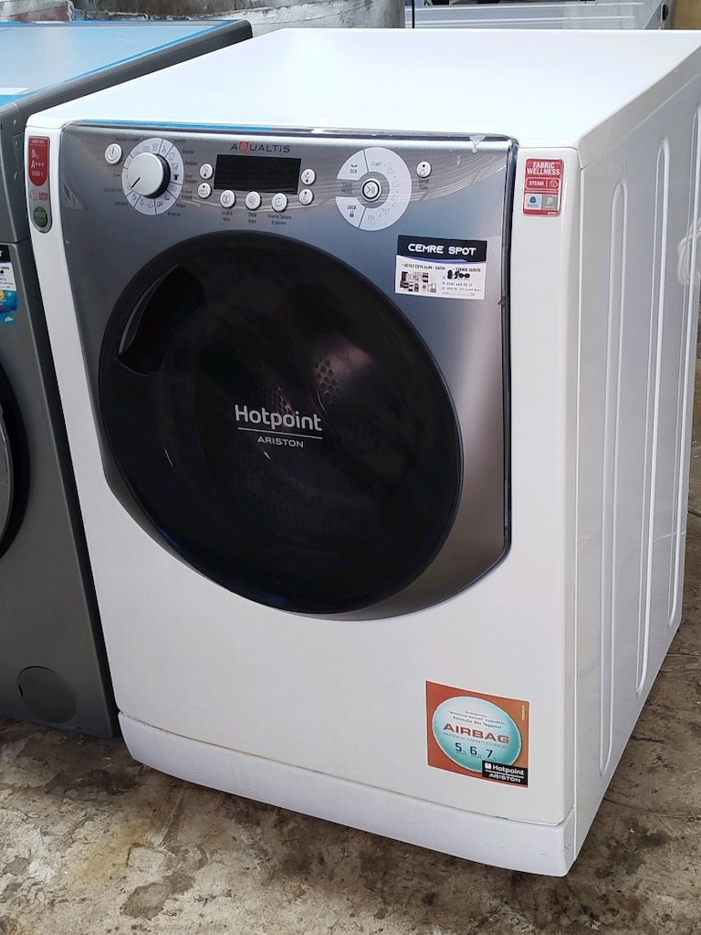 AQUALTİS 9 KG ÇAMAŞIR MAKİNESİ İZMİR İÇİ 3 AY GARANTİMİZ VARDIR - 8