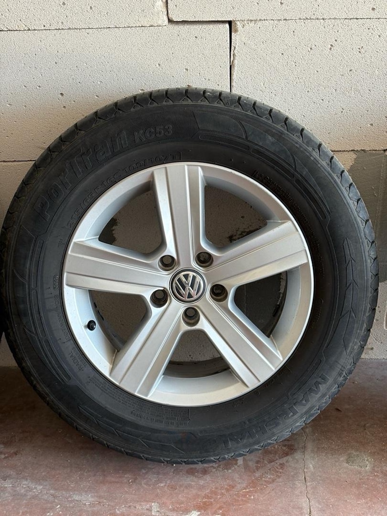 Volkswagen 16 İnç 5x112 Jant ve Yazlık Lastik Takımı - 3