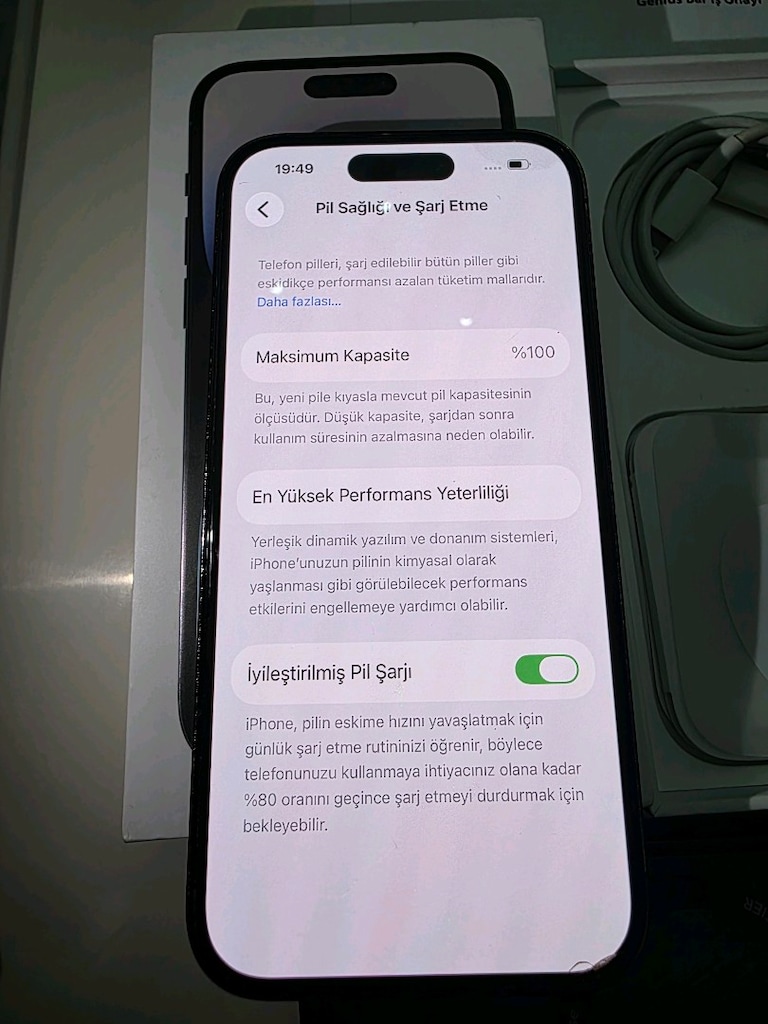 İphone 14 Pro 512 Gb Türkiye pil %100 - 4