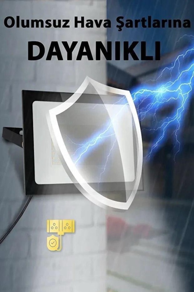 100W GÜNIŞIĞI LED PROJEKTÖR IP 66 - 3