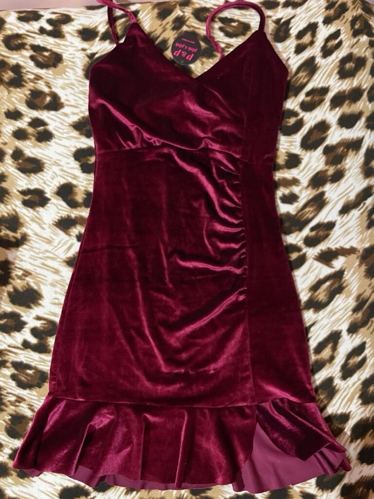 Milla Bordo kısa elbise