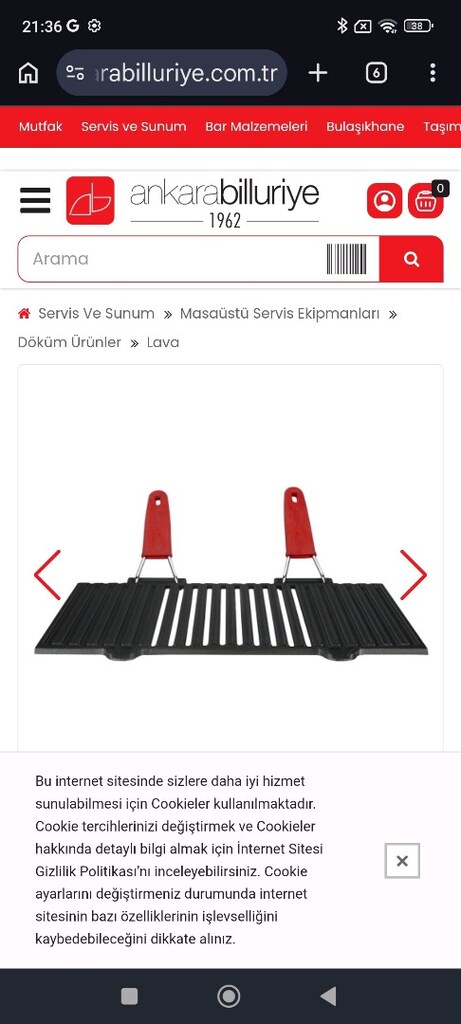 SIFIR lava demir döküm ızgara 25 40 ölçü - 3