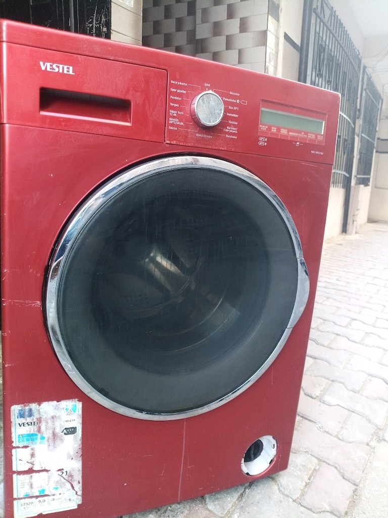 Vestel Özel renk A+++ 9 kg çamaşır makinesi sorunsuz - 2