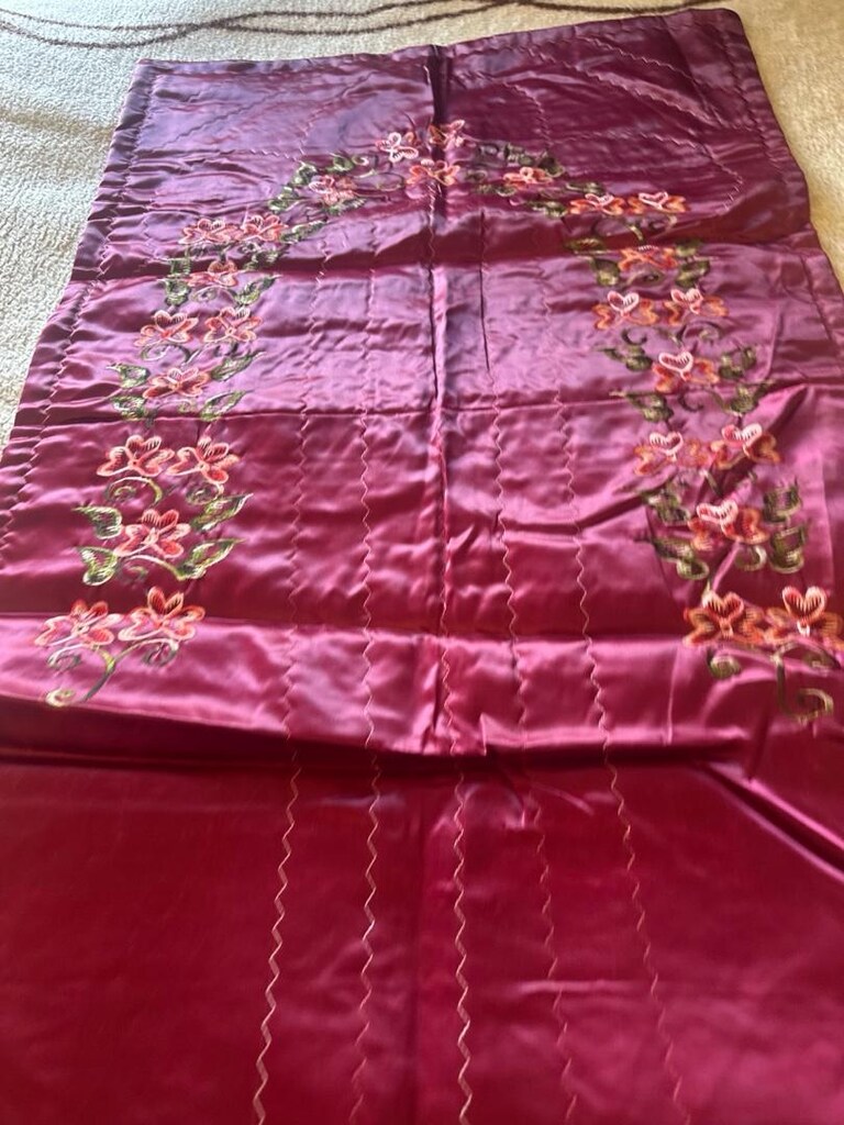 Seccade 1.27 cm78 cm saten Çin iğnesi hiç kullanılmamış - 2
