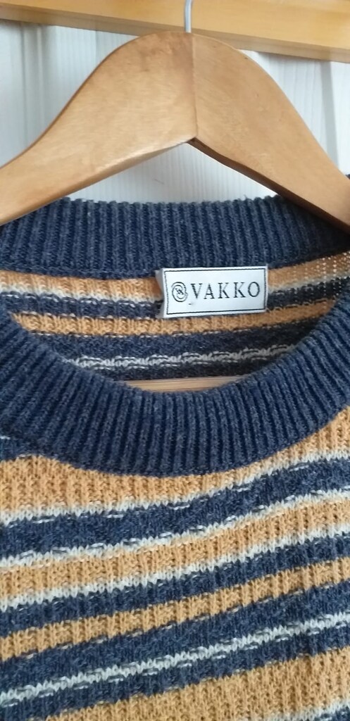 ORİGİNAL VAKKO MERSERİZE ÇOK BÜYÜK BEDEN KAZAK - SIFIRDAN FARKSIZ - 6
