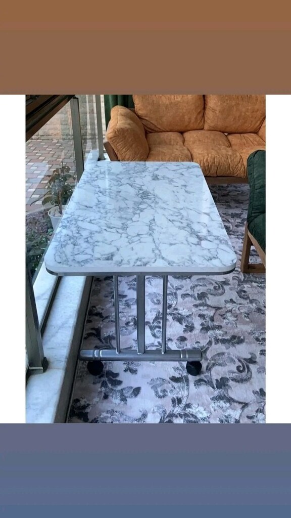 SIFIR TEKERLEKLİ ORTA SEHPA - 3