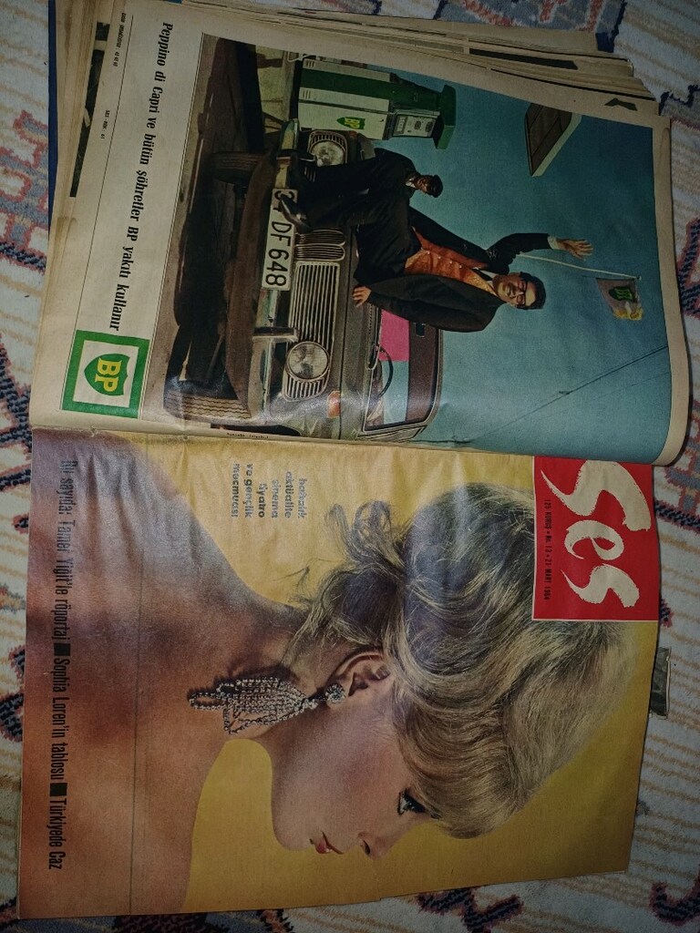 orijinal dergi kapakları ve mecmualar - 8